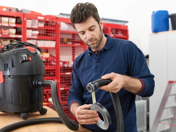 Lærredstape Tesa Extra Power Perfect, 19 mm x 50 m, sort | EL Artiklar - Vägar & tillägg - Isoleringstejp | GameStuff