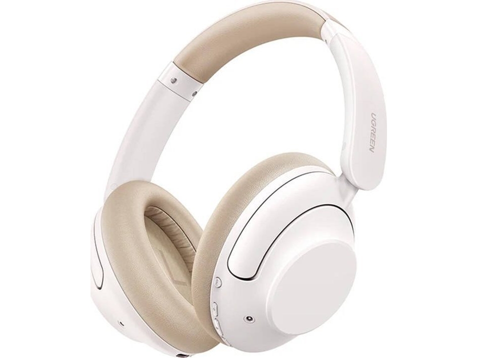 Ugreen Hitune Max5, Kabel & Trådløs, Opkald/Musik, Headset, Hvid