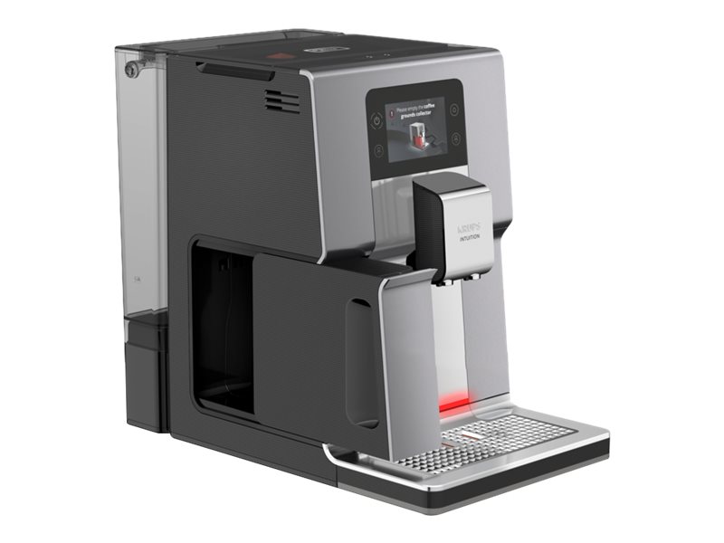 Krups Intuition Preference+ EA875E10 - Automatisk kaffekokare med mjölkskummare - 15 bar - krom | Köksapparater - Kaffe - Espressomaskiner | GameStuff