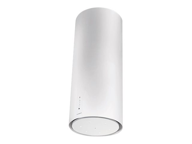 Faber Cylindra I.EVO PLUS WH GLOSS A37 FB - Kåpa - fritt hängande - bredd: 37 cm - djup: 37 cm - med intern/extern motor - pärlvit | Vitvaror - Köksfläktar - Frihängande | GameStuff