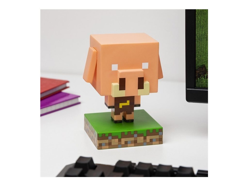 Paladone Icon Minecraft Piglin - Dekorationslampa - mjuk varm belysning | Belysning - Annan belysning - Dekorativ belysning | GameStuff