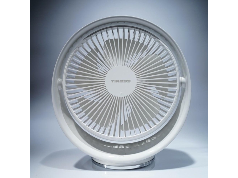 TIROSS GENOPLADELIG SKRIVEBORDSVENTILATOR