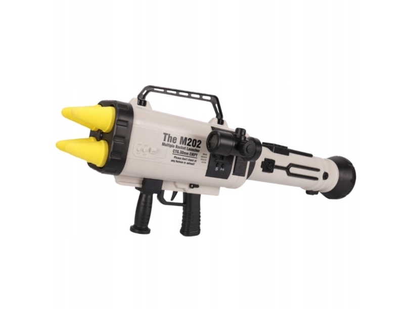 LeanToys stor raketkaster M202 skumprojektiler 68 cm
