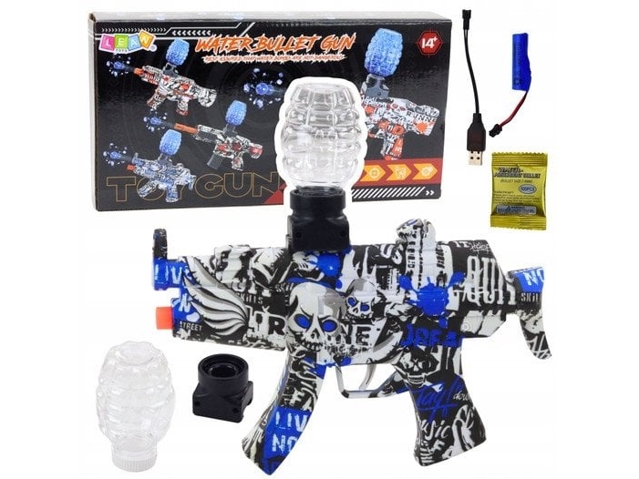 Electric Grafitti Water Ball Gun Vit och blå