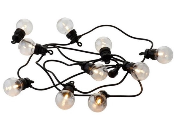 Sirius Home Lucas, Indoor/Outdoor, Ambience, Living Room, Transparent, Classical, 10 Bulb(S)