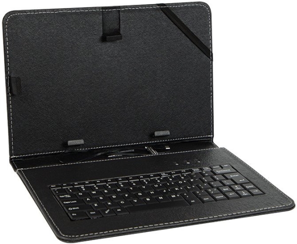78-073# Universal 10"-10,5" Tablet-Taske Med Mikrotastatur