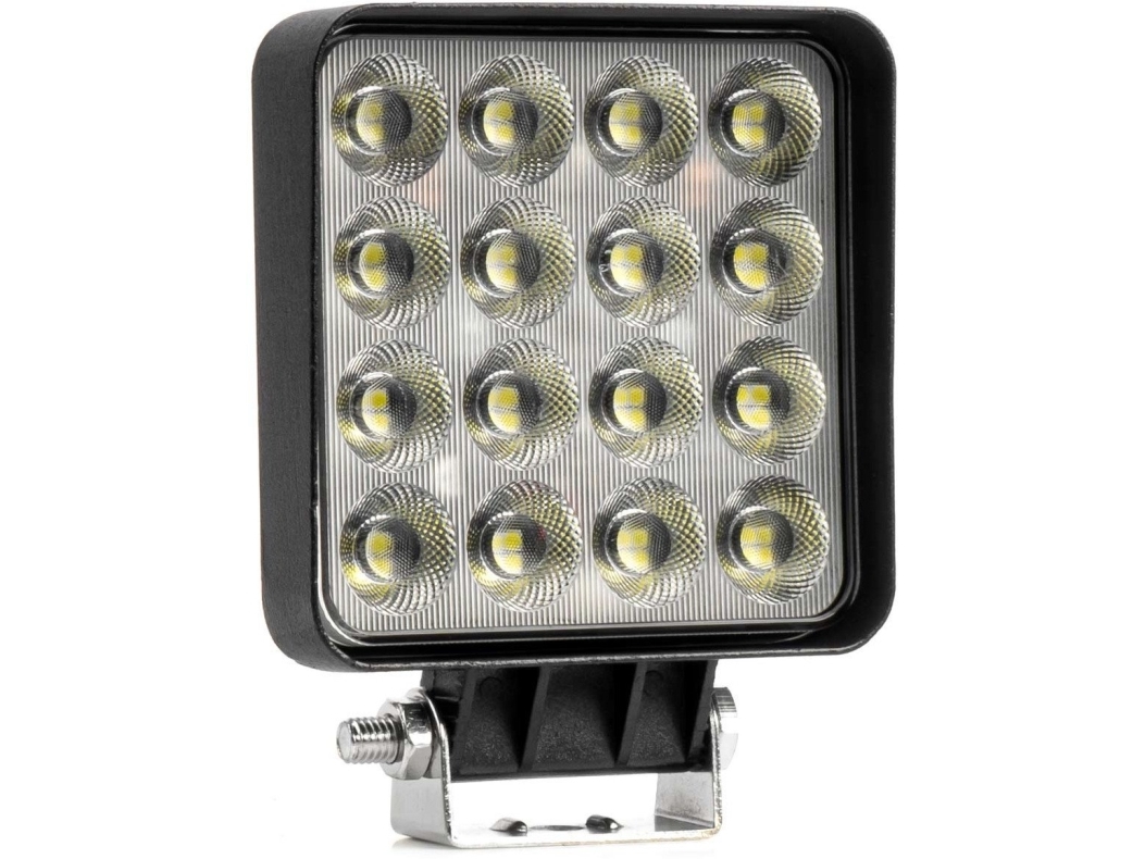 Arbetslampa LED-strålkastare awl64 192w 6500k 12000lm 12v 24v amio-04205 | Belysning - Utomhusbelysning - Väggbelysning | GameStuff
