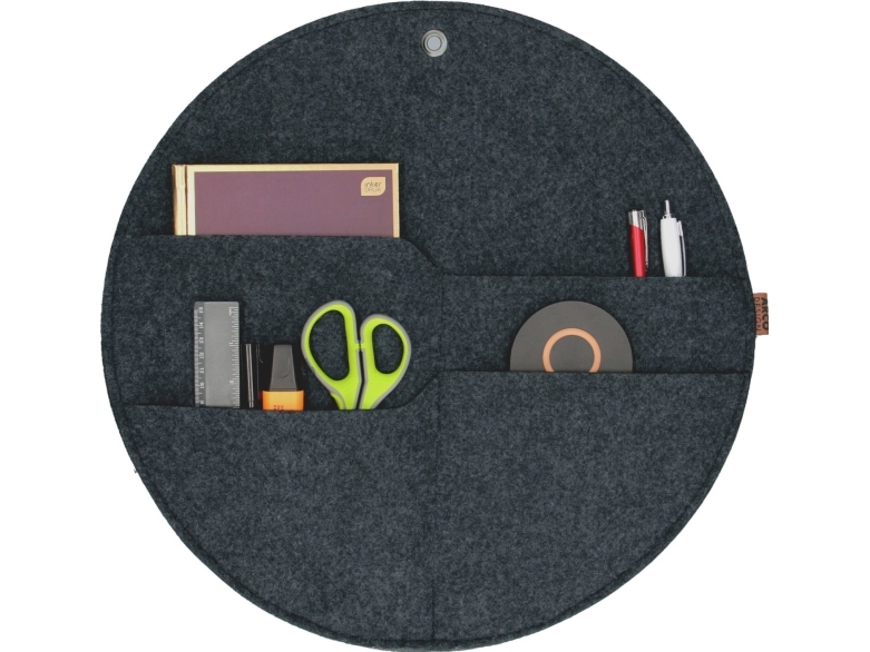 BERTONI EE Sieninis žiedas su kišenėmis antracitas XL