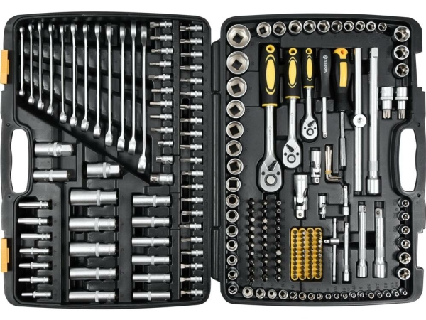 VOREL 58700, 216 styck, Stål | Verktyg & Verkstad - Handverktyg - Nycklar och toppar | GameStuff