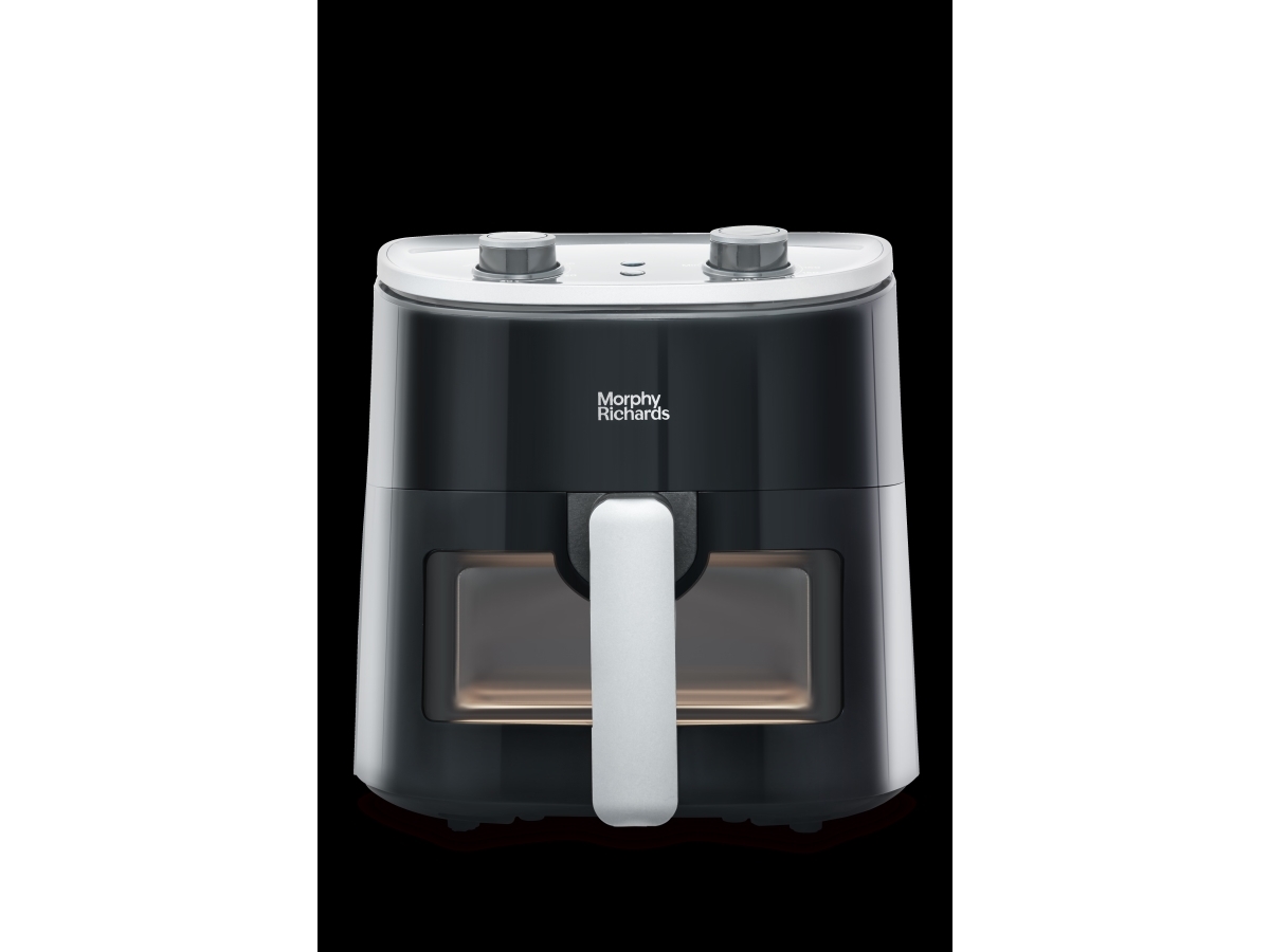 Morphy Richards 480007, Varmluftsteger, 3,5 L, Sort, Dreje, 1300 W, 340 Mm