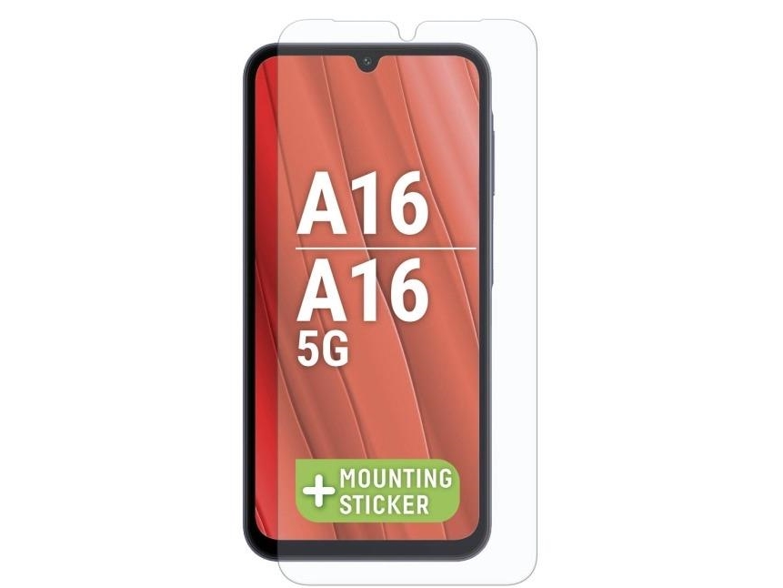 Tempered Glass 2D Screen Protector For Samsung Galaxy A26/A16//A17, Transparent
