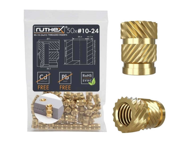 Ruthex Gewindeeinsatz Rx-10-24X9,5 Ge-10-24X95-001