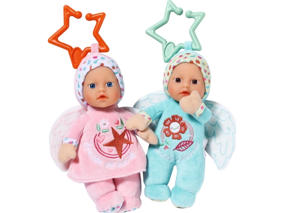 BABY BORN Minkšta lėlytė angeliukas, 18 cm