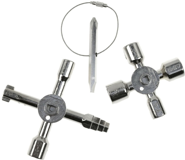 10-i-1 universell nyckel för tekniska lådor | Verktyg & Verkstad - Handverktyg - Skiftnyckel | GameStuff