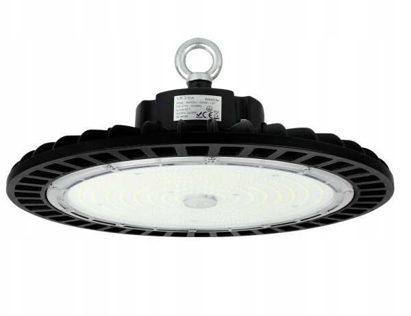Tak-/armatur PHANTOM 230Vac 200W 38 000lm 190lm/W 1-10V 120° dimbar | Belysning - Inomhusbelysning - Armaturer | GameStuff