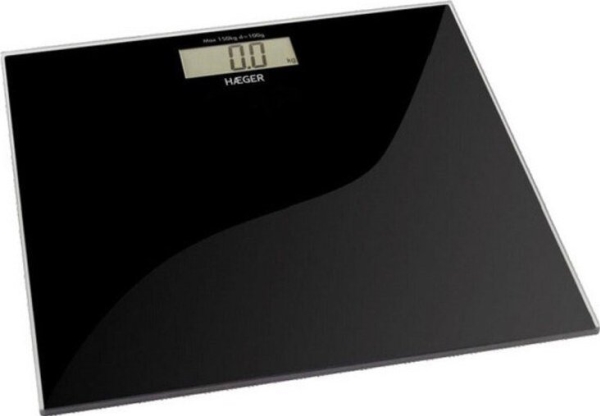 Virtuvinės svarstyklės Vonios svarstyklės Haeger Cyfrowa Vonios svarstyklės Haeger Dark 180 kg