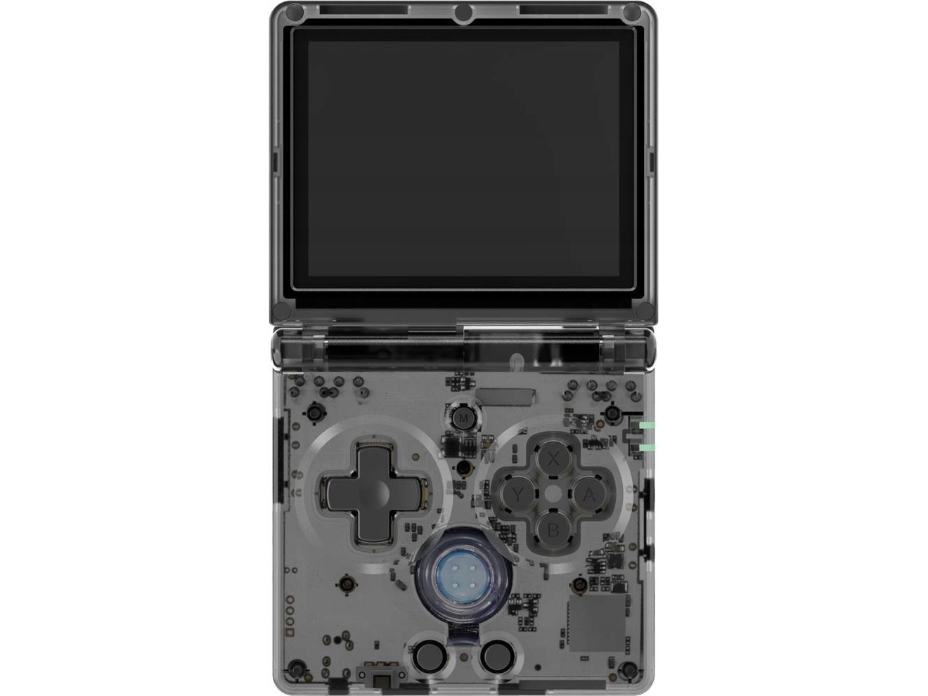 Håndholdt retro gaming-konsol ANBERNIC RG35XX SP Black/transparent