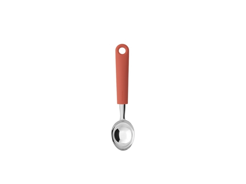 Brabantia Tasty+, Kuleformende isskje, Plast, Rustfritt stål, Rosa, Sølv, Opphengshull, 1 stykker