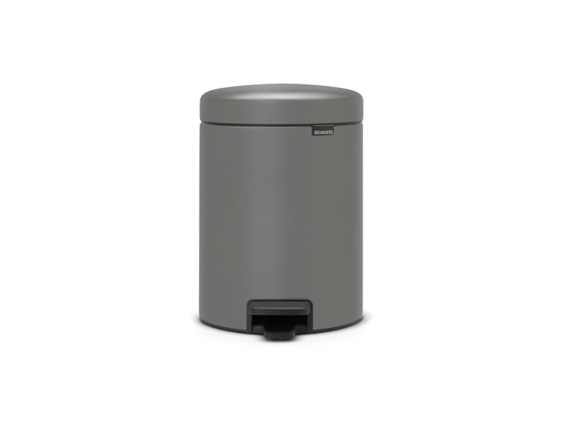 Brabantia 126284, 5 l, Rund, Plast, Grå, Plast, Pedal | Leksaker - Rollek - Musikleksaker | GameStuff