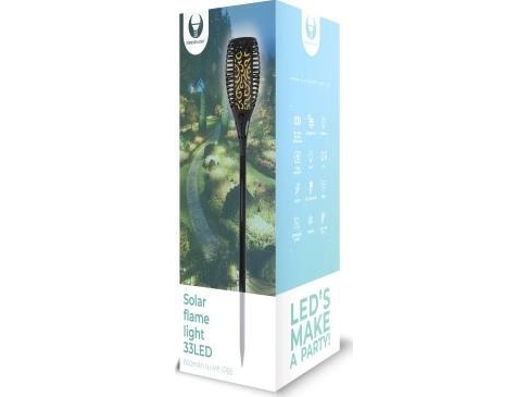 Forever Telforceone Garten-Taschenlampe 33Led 600Mah Ni-Mh Solar Ip65