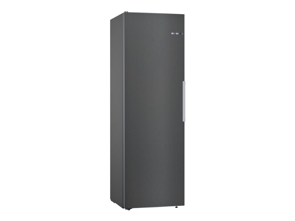 Bosch Serie | 4 KSV36VXDP - Køleskab - bredde: 60 cm - dybde: 65 cm - højde: 186 cm - 346 liter - Klasse D - børstet sort stål