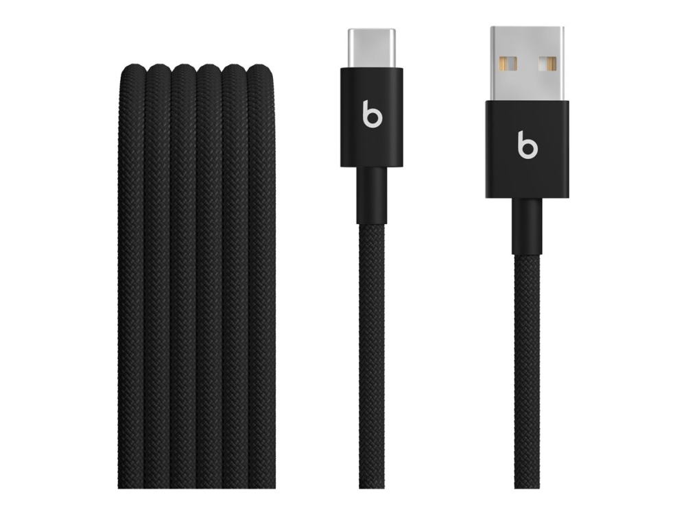 Beats - Usb-Kabel - Usb (Stecker) Auf 24-Poligen Usb-C (Stecker) - Usb 2.0 - 1,5 M - Geflochtenes Kabel, Usb Fast Charge (15W), Verstärktes Design -