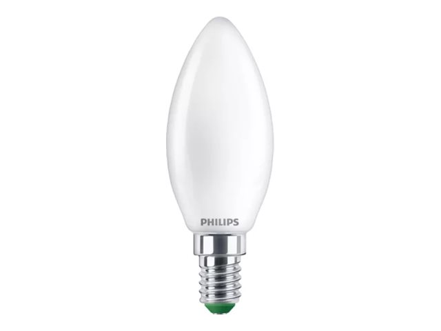Philips - LED-glödlampa med filament - form: B35 - glaserad finish - E14 - 2.3 W (motsvarande 40 W) - klass A - varmt vitt ljus - 2700 K | Belysning - Ljuskälla - E14 Ljuskälla | GameStuff