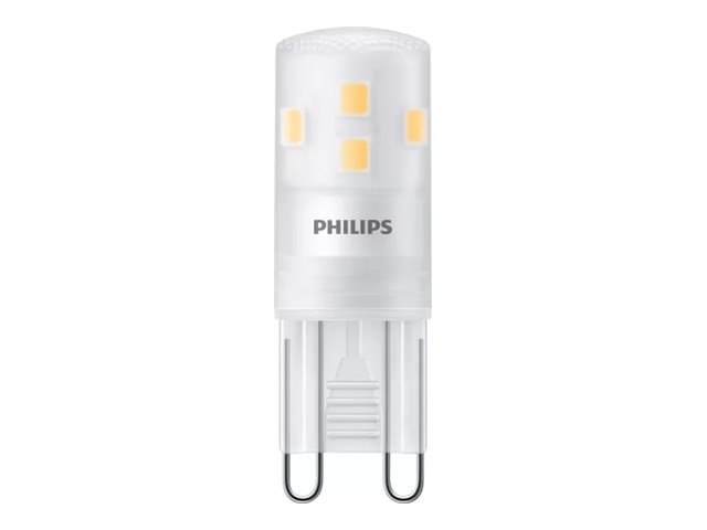 Philips LED - LED-glödlampa - form: G9 - glaserad finish - G9 - 1.9 W (motsvarande 25 W) - klass E - varmt vitt ljus - 2700 K | Belysning - Ljuskälla - E27 Ljuskälla | GameStuff
