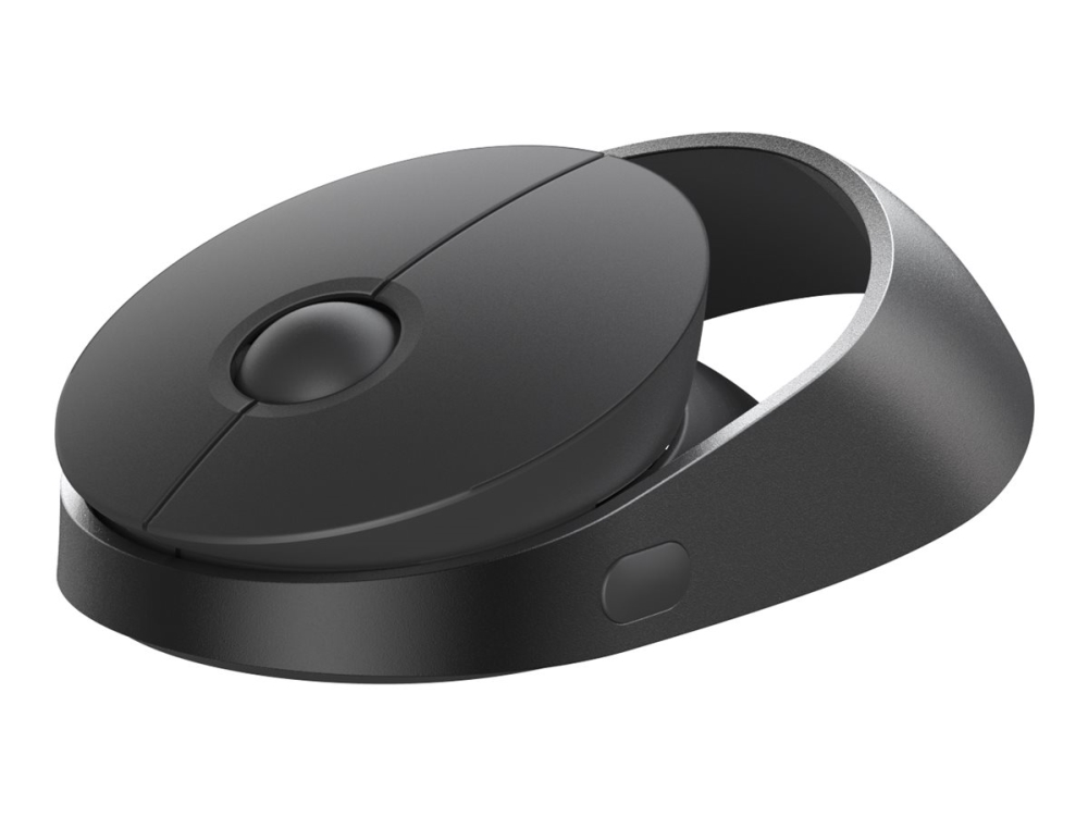 Rapoo Ralemo Air 1 - Mus - Multitilstand - Optisk - 3 Knapper - Trådløs - Bluetooth 3.0, Bluetooth 5.0, 2.4 Ghz - Trådløs Modtager (Usb) - Sort