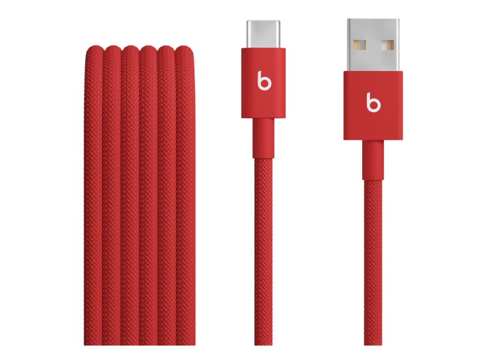 Apple Beats, 1,5 M, Usb A, Usb C, Usb 2.0, Rot