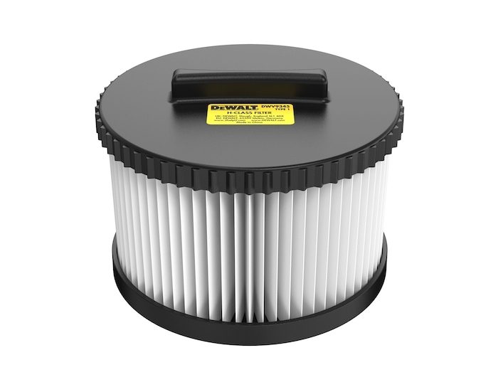Dewalt Dwv9345-Xj, Filter, Sort, Hvid, Dewalt Dwv905h