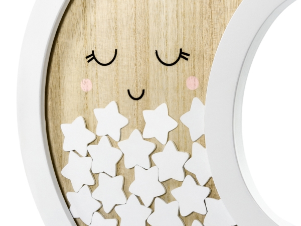 Partydeco Kg5, Guest Book, Træ, Hvid, Træ, Billede, Universel, Ethvert Køn |