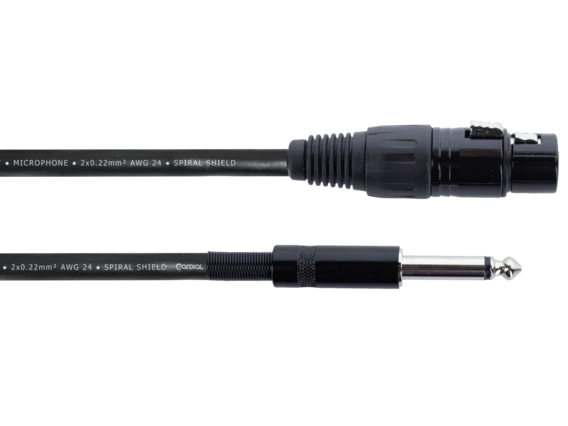 Cordial 14751, Hunstik, 2 x 6.35mm, Hanstik, 5 m, Lajitelma