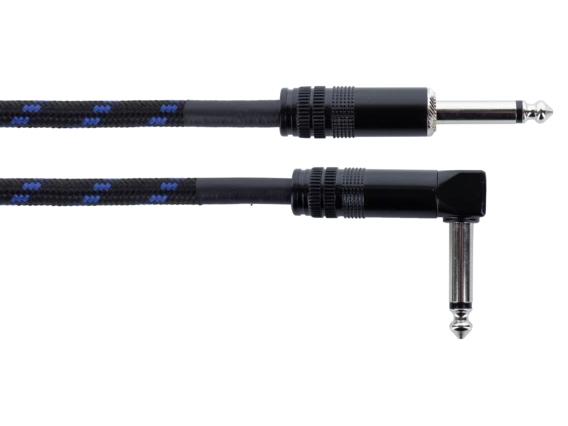 Cordial 14781, 6.35Mm, Hanstik, 6.35Mm, Hanstik, 5 M, Sort, Blå