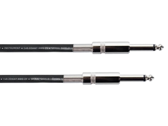 Cordial 14755, 6.35Mm, Männlich, 6.35Mm, Männlich, 1,5 M, Schwarz