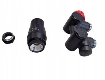 Varioterm Vario Term termostatsæt Integra DUO højre sort struktur IDGS0214CFK/P