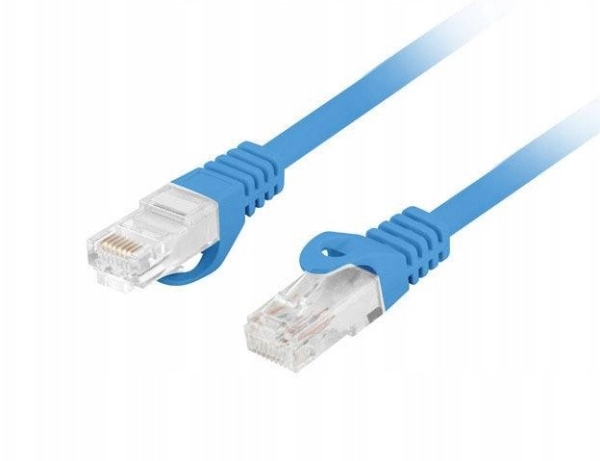 Lanberg Patchcord Kat.6 Utp Lszh Cu 5M Blå Fluke Passed