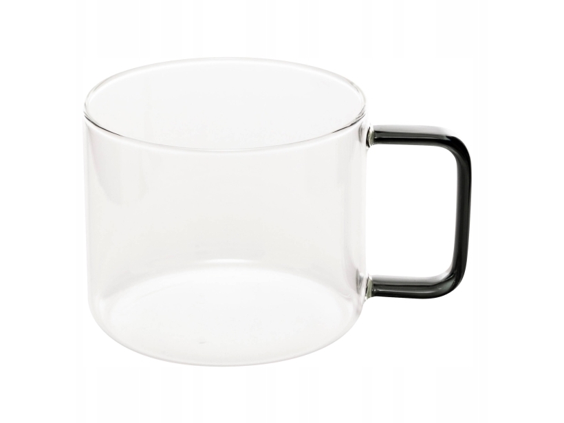 Secret De Gourmet Glastasse Mit Farbigem Henkel, 500 Ml