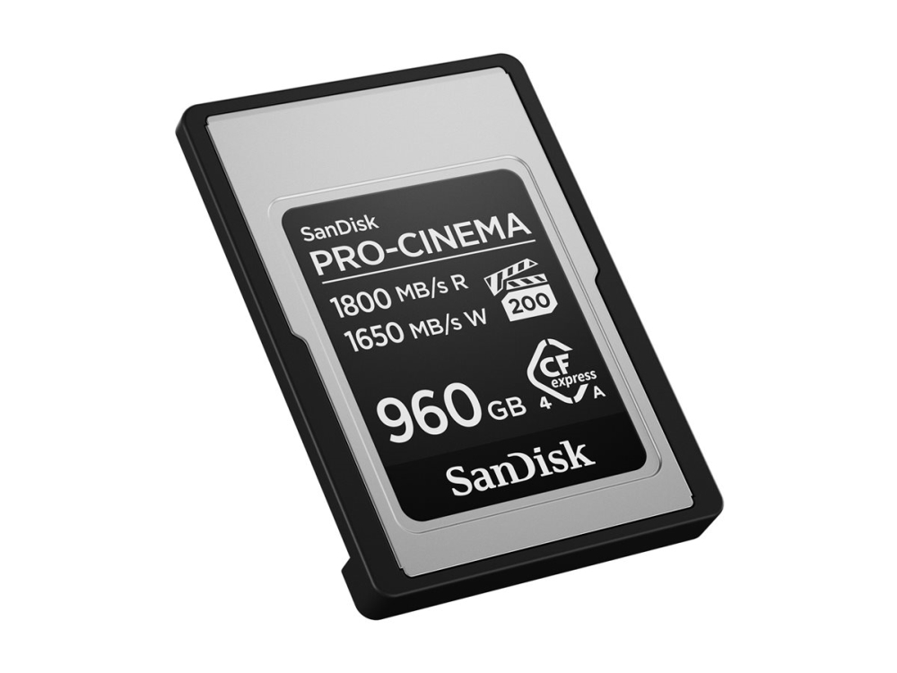 Sandisk Pro-Cinema - Flashhukommelseskort - 960 Gb - Cfexpress Type A