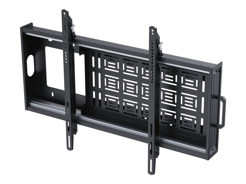 Vision Vfm-W8x6s - Monteringssæt (Vægmontering) - Kraftig, Tiltbart - For Fladskærm / Mini Pc - Koldvalset Stål - Sort - Skærmstørrelse: 47"-90"