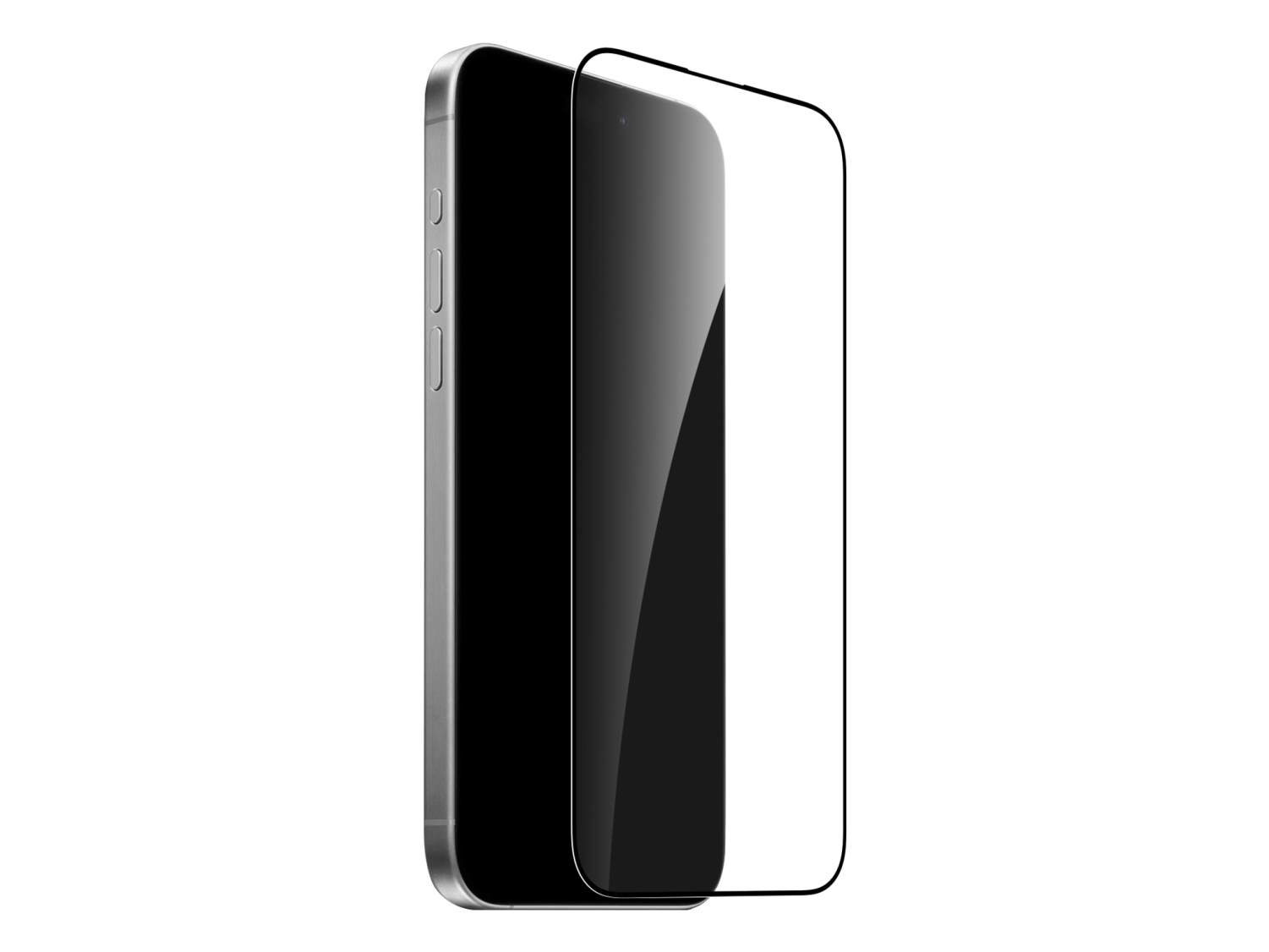 Puro Frame Tempered Glass Hærdet Glas Med Ramme Til Iphone 16 Pro Max