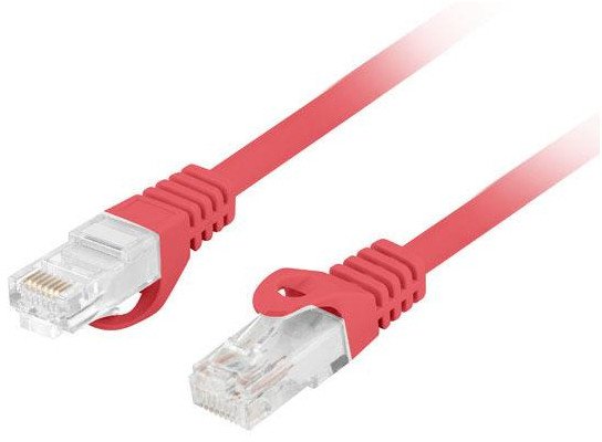 Patchcord Cat.6 Utp Lszh Cu 20M Rot Fluke Passed Lanberg