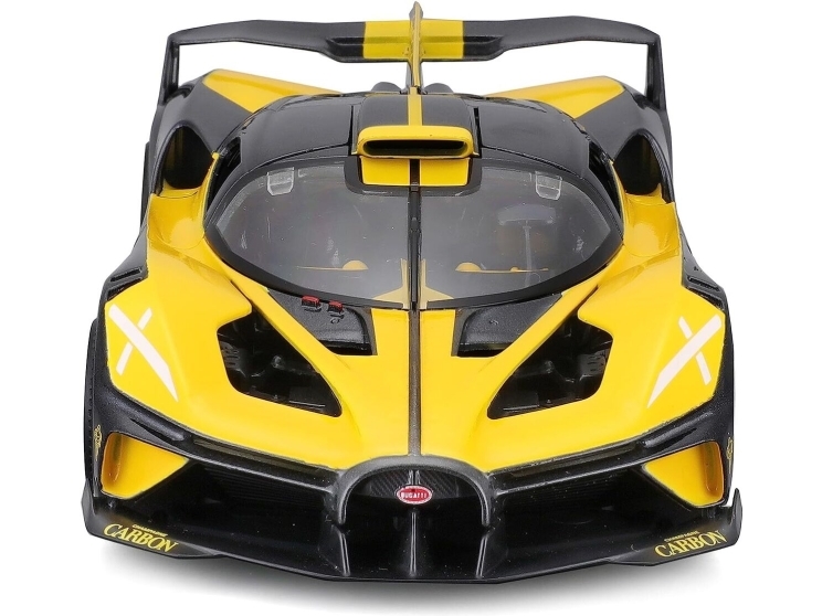 Maisto 32911-G, Sportsbil Model, Formonterede, 1:24, Bugatti Bolide, Ethvert Køn, Sort, Gul