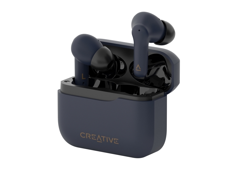 Creative Labs Creative Zen Air Plus Tws In-Ear - Mørkeblå, Kabellos, Anrufe/Musik/Sport/Alltag, 48,6 G, Kopfhörer, Dunkelblau