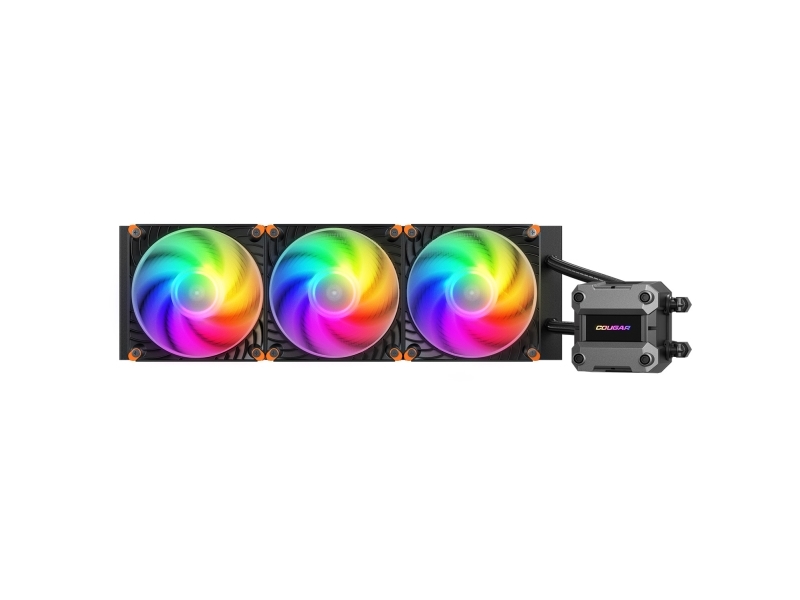 Cougar Cpu Wasserkühlung Poseidon Ultra 360 Argb Schwarz (Cgr-Psdutrgb-B-360)