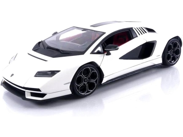 Maisto 31459-W, Modellsportbil, Förmonterad, 1:18, Lamborghini Countach LPI 800-4, Alla, Vit | Hobby - Samlar- och monteringsmodeller - Fordon | GameStuff