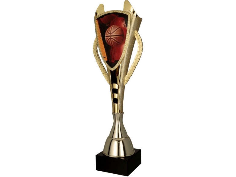 Victoria Sport Gold Kunststoffbecher - Basketball