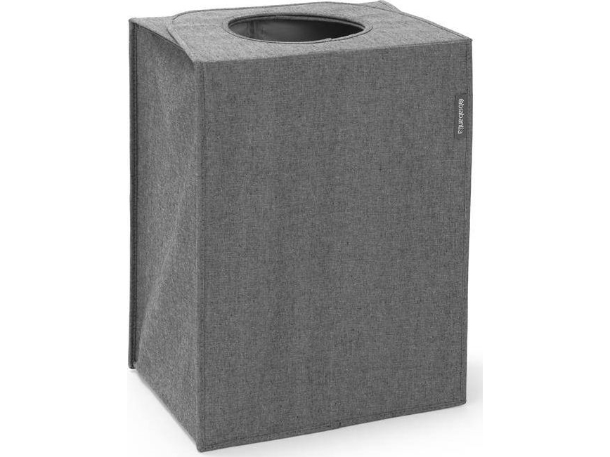 Brabantia vasketøjsposer rektangulære 55L - Pepper Black