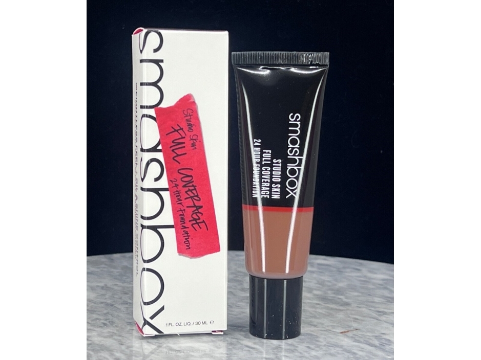 Smashbox Smashbox, Studio Skin, High Cover, Liquid Foundation, 4.5, Very Deep Warm, 30 Ml For Women