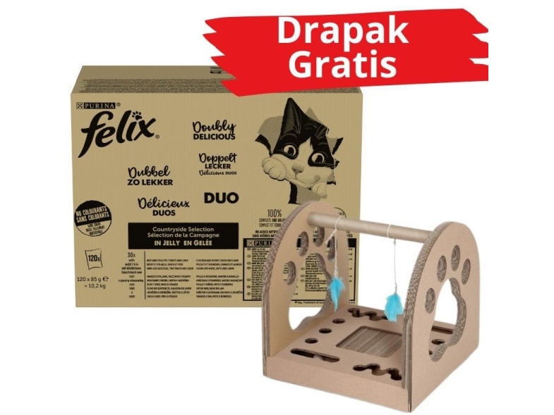 PURINA FELIX FANTASTIC DUO Mix 120x85g
